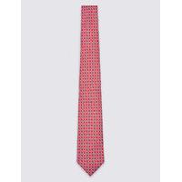 ms collection luxury pure silk printed tie