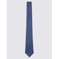 ms collection luxury pure silk printed tie