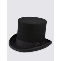 M&S Collection Pure Wool Top Hat