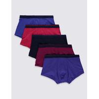 ms collection 5 pack cotton rich hipster underwear