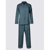 M&S Collection Pure Cotton Foulard Print Pyjamas