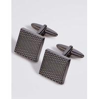 M&S Collection Metal Textured Cufflinks