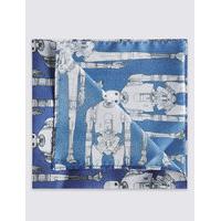 ms collection star wars pure silk pocket square