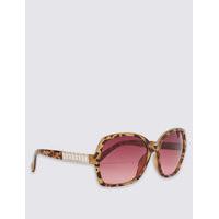 M&S Collection Bling Arm Oversized Sunglasses