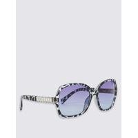 M&S Collection Bling Arm Oversized Sunglasses