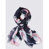 ms collection floral print scarf