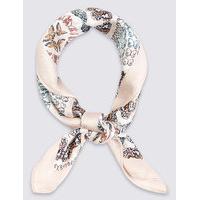 M&S Collection Floral Print Scarf