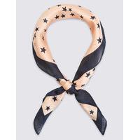 ms collection star print scarf