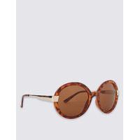 M&S Collection Glam Round Oversized Sunglasses