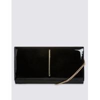 M&S Collection Metal Bar Clutch Bag