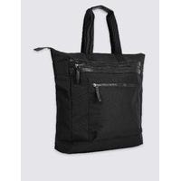 M&S Collection Scuff Resistant Cordura Tote Bag