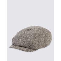 M&S Collection Pure Silk Baker Boy Hat