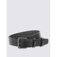 M&S Collection 3cm Double Keeper Leather Belt