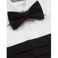 ms collection bow tie cummerbund set