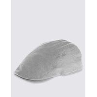 M&S Collection Pure Linen Flat Cap