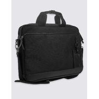 M&S Collection Scuff Resistant Cordura Laptop Bag