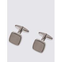 M&S Collection Brushed Square Cufflinks