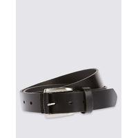 ms collection leather casual belt