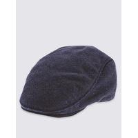 M&S Collection Wool Blend Flat Cap