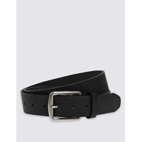 M&S Collection Saddle Edge Leather Belt