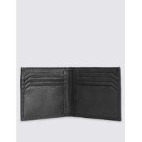M&S Collection Leather Bi Fold Wallet & Credit Card Set