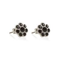 M&S Collection Diamanté Floral Stud Earrings