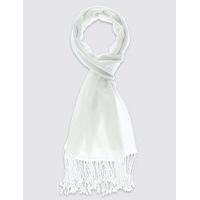 ms collection modal blend scarf with wool