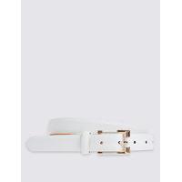 M&S Collection Faux Leather Inlay Hip Belt