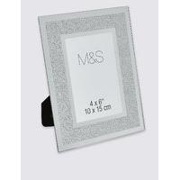 M&S Collection Glitter Photo Frame 10 x 15cm (4 x 6inch)