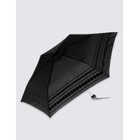 M&S Collection Circle Striped Umbrella with Stormwear