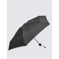 M&S Collection Sheen Compact Umbrella with Stormwear & FLEXIRIB