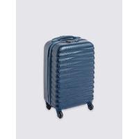 ms collection cabin 4 wheel essentials hard suitcase