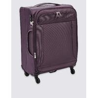 M&S Collection Medium 4 Wheel Lightweight Soft Suitcase