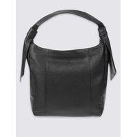 M&S Collection Leather Softy Hobo Bag