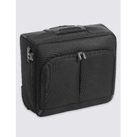 ms collection 2 wheel soft mobile office suitcase