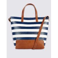 M&S Collection Striped Tote Bag