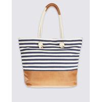 M&S Collection Nautical Shopper Bag