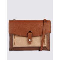 M&S Collection Faux Leather Across Body Bag