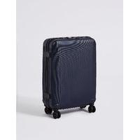 ms collection cabin 4 wheel lightweight hard suitcase