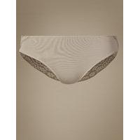 M&S Collection Vintage Lace Brazilian Knickers