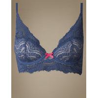 ms collection eyelash padded high apex plunge bra a e