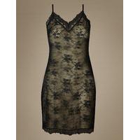 M&S Collection Eyelash Lace Slip