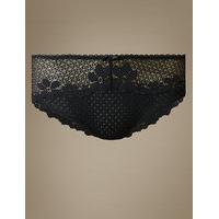 M&S Collection Daisy Lace Low Rise Shorts