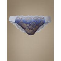 M&S Collection Rio Sweetheart Lace Brazilian Knickers