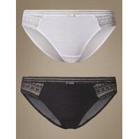 ms collection 2 pack modal blend brazilian knickers