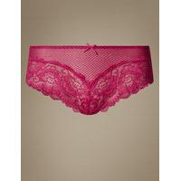 M&S Collection Fishnet Isabella Lace Brazilian Knickers