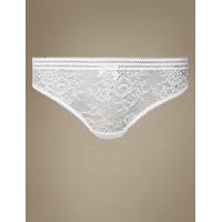 M&S Collection Floral Lace Thong