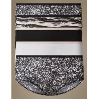 M&S Collection 5 Pack No VPL Low Rise Short Knickers
