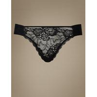 M&S Collection Rio Sweetheart All Over Lace Thong