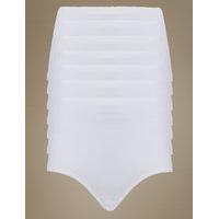 ms collection 7 pack cotton rich bikini knickers